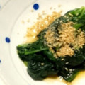 つれり～'s cooksnap of when they made 簡単！ホウレンソウのお浸し白ごま和え.