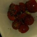 クック8999I6☆'s cooksnap of when they made 1分で出来る簡単お酒に合うトマトおつまみ.