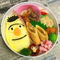 あるご。's cooksnap of when they made セサミストリート♪バート＊キャラ弁.