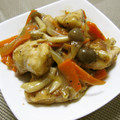 ハナレ's cooksnap of when they made 鶏むね肉添え野菜の照り焼き♪簡単煮るだけ.