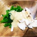halulun3's cooksnap of when they made 簡単！ささみとほうれん草の味噌クリーム♪.
