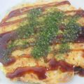 mzhroom's cooksnap of when they made ♡そうめんでお好み焼き♡.