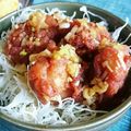好き嫌い大王's cooksnap of when they made ネギが美味しい！唐揚げ丼☆.