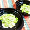 SP♪'s cooksnap of when they made ハマる！？チーズ♡♥枝豆ｄｅおつまみ.