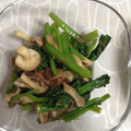 クックANLLO1☆'s cooksnap of when they made ほうれん草と舞茸のポン酢和え♡.