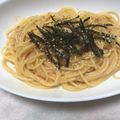 クックI6NLMD☆'s cooksnap of when they made 明太子釜玉パスタ.
