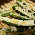kazumeiap's cooksnap of when they made 簡単おしゃれ♪オクラのマヨ焼き.