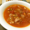 しんた犬's cooksnap of when they made 簡単！ウィンナーと豆のトマトスープ.