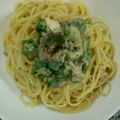 ma___111's cooksnap of when they made 15分でありつける！オクラ・ツナ・クリームパスタ.