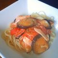 サウルスくん☆'s cooksnap of when they made ☆ナスのトマトパスタ☆.