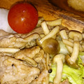 そのぶり's cooksnap of when they made とっても簡単☆豚肉とキノコのポン酢炒め.