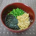 ポチペチ's cooksnap of when they made もずく納豆そば.