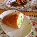 komutatata's cooksnap of when they made スタッフドバゲット☆アボカドポテトサラダ.