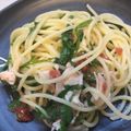 節約・ダイエット母's cooksnap of when they made 夏にはぴったり！！冷製梅しそパスタ.