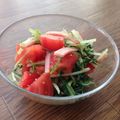 minch＊＊'s cooksnap of when they made 大量消費！茹で水菜のサラダ.