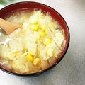 t29's cooksnap of when they made たまご☆きゃべつと玉ねぎのすーぷ☆.