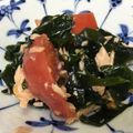 NagiDesuYo's cooksnap of when they made 便秘解消～絶品わかめサラダ♡.