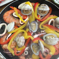 あき0304's cooksnap of when they made イカ墨のパエリア.