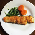 クックPQW1J7☆'s cooksnap of when they made 鮭のムニエル.