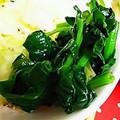 ユーロン's cooksnap of when they made とっても簡単！ほうれん草のおひたし.