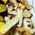 ユーロン's cooksnap of when they made パリパリ！ごぼうチップス.