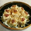 ドルフィンサーモン's cooksnap of when they made 豆腐とキャベツの梅サラダ.