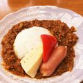 食べる事大好きママ's cooksnap of when they made 母の日、父の日に！カラフル野菜のカレー.