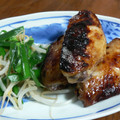 ともろぉ's cooksnap of when they made 簡単おいしい　手羽中の醤油焼き.