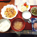 ももいろふらみんご's cooksnap of when they made マッシュルームとエビのさっぱり卵炒め.