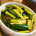 とぅ＊とぅ's cooksnap of when they made ☆ちょいピリきゅうり☆.