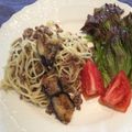 ナピト's cooksnap of when they made 楽チン簡単▶▶なすとひき肉の塩焼きそば.