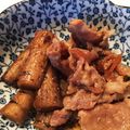 ぴよんぬ1980's cooksnap of when they made ごぼうと豚肉の生姜煮♡30分シリーズ.