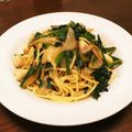 きょしろ's cooksnap of when they made エビとベビーホタテのバター醤油パスタ♪.