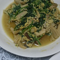 クック3XSXW8☆'s cooksnap of when they made ほうれん草とエリンギのバター炒め.