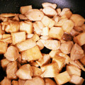 とろーるる's cooksnap of when they made 串なし！エリンギ厚揚げでかさ増し焼き鳥☆.