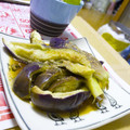 雨吉（あめきち）'s cooksnap of when they made レンジで簡単★なすと大葉の胡麻和え.