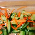 とっぽ0107's cooksnap of when they made 胡瓜・人参・茗荷のさっぱり甘酢漬け.