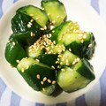 こりのすけsan's cooksnap of when they made 簡単美味しい☆やみつききゅうり♫.