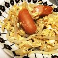 slgirl's cooksnap of when they made もやしとウインナーで簡単一品☆.