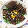 サヤ：−）'s cooksnap of when they made カツオのピリ辛丼.