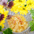 makichihua's cooksnap of when they made 便利～❀キャベツのザワークラウト風炒め❀.