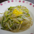 steeep's cooksnap of when they made ✿もやしときゅうりの塩炒め✿.