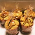mym1055's cooksnap of when they made ふわふわ♡ さつまいもマフィン.