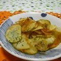 赤い電話's cooksnap of when they made 超簡単！ポテトチップス.