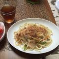 クック0NA630☆'s cooksnap of when they made 簡単／和風焼きうどん.