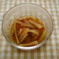 *ひろみ*'s cooksnap of when they made ピリ辛すっぱーい！スイカの皮でお漬物.