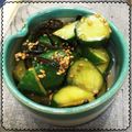 よぴぴよ's cooksnap of when they made 手早く！キュウリの漬け物風☆ご飯のお供.