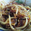yagimode's cooksnap of when they made もやしと挽き肉のブラウン山椒炒め.