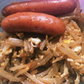 クックLYYTIX☆'s cooksnap of when they made もやしとウインナーで簡単一品☆.