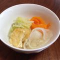 ☆miamama☆'s cooksnap of when they made リボン☆大根と人参の豆乳煮.